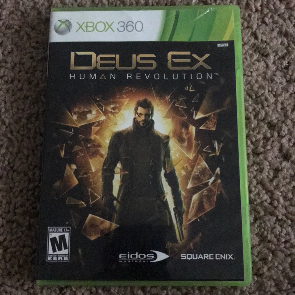 Deus Ex Video Game for Xbox 360